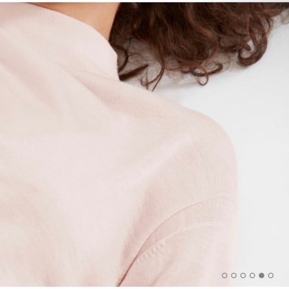 Everlane Lux Wool Crop Mockneck Sweater - Picture 5 of 14